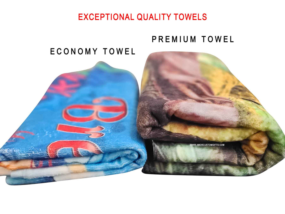 Personalized Beach Towels, Custom Bath & Pool Towels