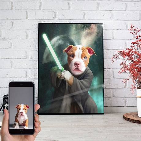 Posters, Prints, & Visual Artwork Dog Lovers - Dog Wars - Personalized Pet Poster Canvas Print