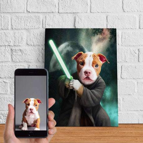 Posters, Prints, & Visual Artwork Dog Lovers - Dog Wars - Personalized Pet Poster Canvas Print