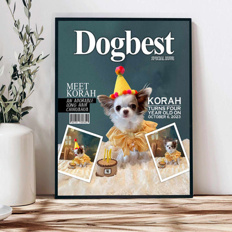 Posters, Prints, & Visual Artwork Dog Lovers - DogBest - Personalized Pet Poster Canvas Print