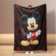Blankets Personalized Baby Micky Story Background | Custom Name Blanket For Baby Boy Girl