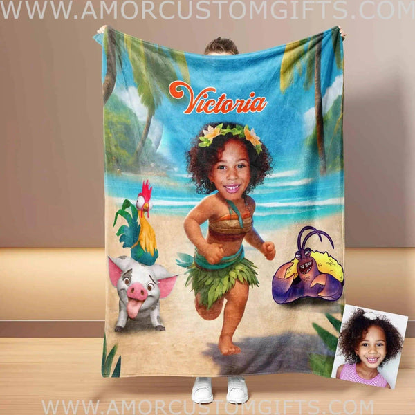 Personalized Name Blanket – Custom Kids & Adult Blankets, Ultra-Soft Sherpa, Great Gift For Birthdays & Christmas