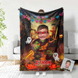 Blankets Personalized Turtle Ninja Halloween Blanket | Custom Halloween Blanket For Boys