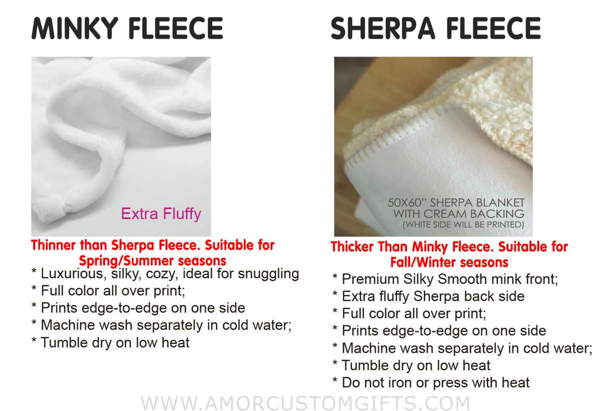 Blankets Personalized Winter Princess Aurora Blanket | Custom Name & Face Girl Princess Blanket