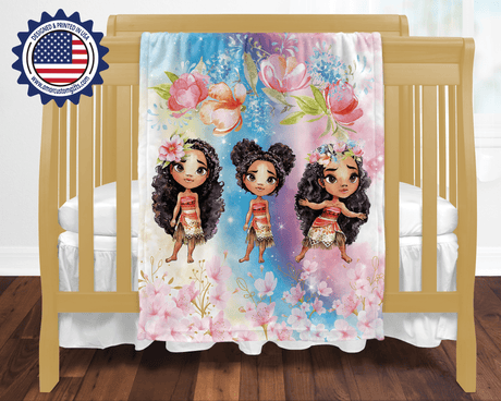Custom Name Blankets For Baby Girls - Amor Custom Gifts