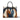 Personalized Vegan Leather Handbag Artistic Duo - Amor Custom Gifts