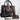 Personalized Vegan Leather Handbag Dark Bloom Gothic - Amor Custom Gifts