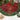 Personalised Couple Round Tree Skirt | Christmas Tree Base Cover Green & Red with Gold Bow
