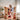 Custom face and name Gingerbread Christmas Minnie-Inspired Girl photo fleece blanket personalized with the name LUCY