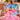 Custom Face & Name Roller Skating Pink Dream House Girl Photo Fleece Blanket BLK-10252 mockup 2