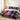 Baseball Patchwork Bedding Set, Vintage Sports Team Quilt Style Duvet Cover With Pillowcases, Athletic Bedroom Decor