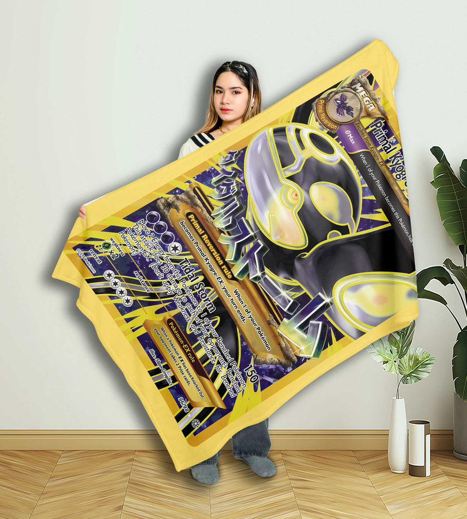 pokemon card blanket Custom Pokemon blanket,Father's Day Pokemon card blanket,pokemon card,pokemon decor, Custom Pokemon Present,ghibli,disney,pixar,pokemon