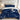 Personalized 3-piece Duvet Cover Bedding Set Blue White Marble Bedding Sets