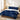 Personalized 3-piece Duvet Cover Bedding Set Blue White Marble Bedding Sets