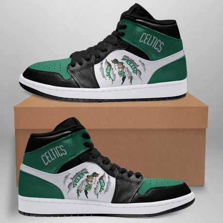 Boston Celtics Air Jordan Basketball Shoes Sport Sneakers