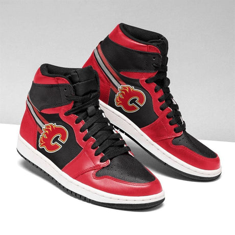 Calgary Flames Nhl Air Jordan Shoes Sport Sneaker Boots Shoes