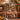 Apple orchard fall woven throw blanket draped over a sofa