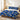 Cartoon Friends Kids Bedding Set – Blue Character Duvet Cover with Pillowcase, Cute Cartoon Bedroom Decor for Boys Girls