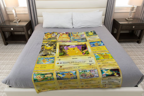 Multi Pikachu Version 1 Blanket