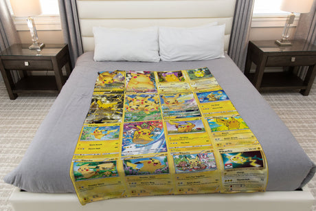 Multi Pikachu Version 2 Blanket