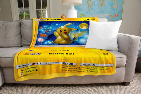 Pikachu Sun & Moon Series Blanket