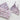 Custom Personalized Baby Name Swaddle Blanket | Graphic Purples - Amor Custom Gifts