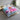 Personalized Kids Blanket - Custom Name Watercolor Blue Dog Fleece Throw