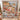 Santas Tinsel Toymaker Workshop woven blanket displayed as a wall tapestry