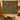 Tartan Spruce Holly Hearth Morris Style Christmas woven blanket displayed as a wall tapestry