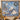 Blue Tartan Polar Bear Starlight woven blanket displayed as a wall tapestry