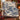 Lighthouse Keeper's Christmas woven blanket draped over an armchair