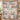 Nana Toile Grandma Garden Patchwork woven blanket displayed as a wall tapestry