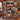 Personalized GRANDPA We Love You lodge patchwork woven blanket with names, full view on the wall