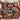 Custom DAD We Love You lodge patchwork woven blanket with names on a sofa