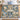 Porcelain Blue Garden: Blue floral woven blanket across a bed, with six name patches and a Mimi plaque reading "Wrapped in your love."