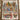 Winnie the Pooh pop-up Christmas book fleece blanket on a ladder with sample name HENRY on the bookmark