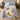 Personalized Winnie the Pooh and Eeyore snow house quilt bedding set with 2 pillowcases and sample name AVA
