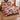 Rosewood Keepsakes Christmas patchwork quilt bedding set with 2 matching pillowcases in a cozy Christmas bedroom