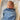 Personalized Steel Blue Baby Name Swaddle Blanket - Script - Amor Custom Gifts