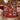 Advent calendar house photo collage fleece blanket draped over a cream sofa