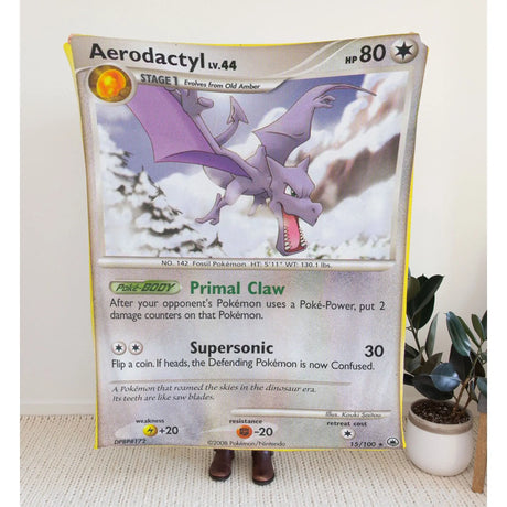 Aerodactyl Diamond & Pearl Series Blanket | Custom Pk Trading Card Personalize Anime Fan Gift