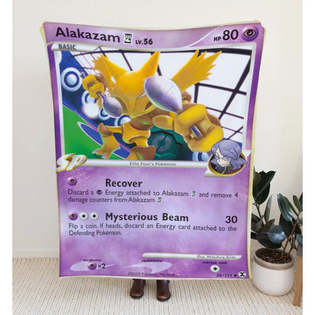 Alakazam 4 Platinum Series Blanket