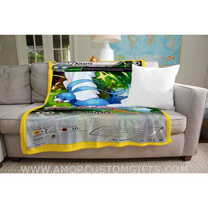 Altaria Xy Series Blanket | Custom Pk Trading Card Personalize Anime Fan Gift