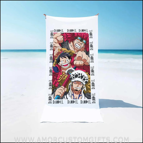 Towels Anime One Piece Boy Photo Personalized Towel Kids Beach Towel, Boy Beach Towels, Name Berserk Guts Bath Towels
