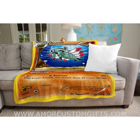 Anorith Xy Series Blanket | Custom Pk Trading Card Personalize Anime Fan Gift