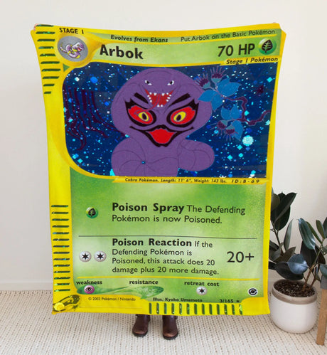 Arbok E-Card Series Blanket