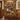 Personalized Autumn Leaf Stained Glass photo blanket displayed on a wall