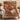 Autumn mum garden woven blanket styled in a cozy autumn room