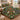 Bayou Christmas Marsh Egret quilt bedding set with 2 matching pillowcases in a cozy holiday bedroom