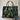 Personalized Vegan Leather Handbag Emerald Dreams - Amor Custom Gifts